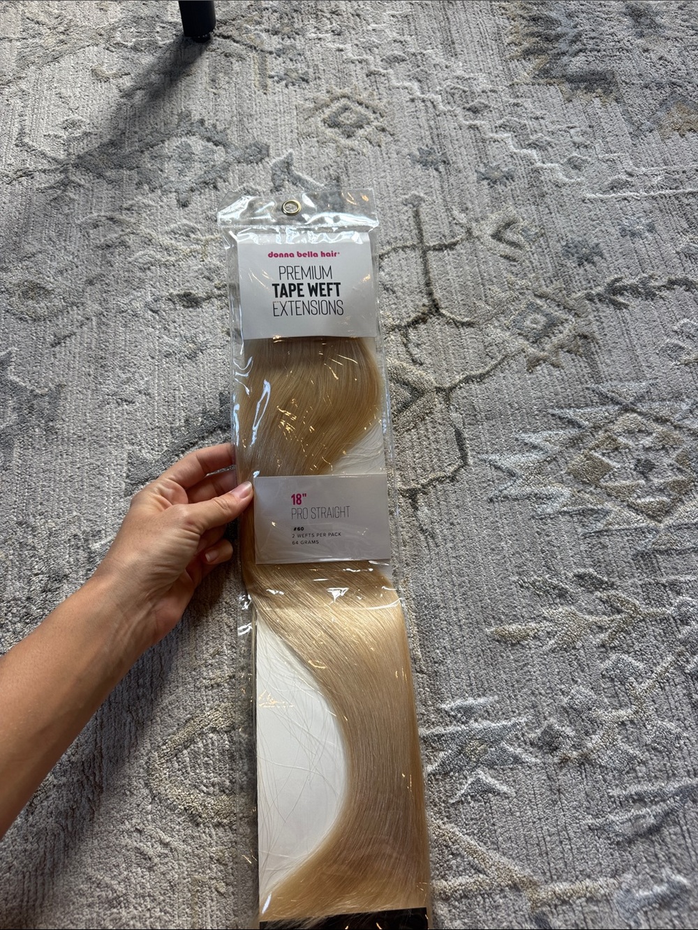 DONNA BELLA TAPE WEFT HAIR EXTENSIONS PACK